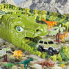 DS BS 240Pcs Flexible Track Dinosaur World Race Toys