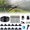 DS BS Automatic Garden Irrigation System with 15Pcs 360-Degree Adjustable Nozzle