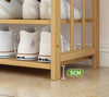 DS BS 8-Tier Bamboo Shoe Rack Shoe Storage Organizer