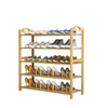 DS BS 5-Tier Bamboo Shoe Rack Shoe Storage Organizer