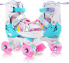 DS BS Adjustable Kids Roller Skates XS Size 27-30 Pink