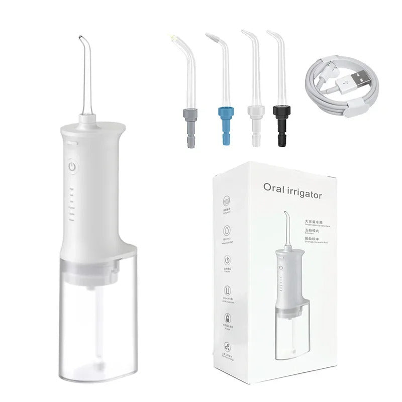 DS BS Portable Oral Irrigator for Teeth with 4 Nozzle – TSB Living