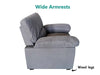 DS Verna Living Sofa Set Linen Grey