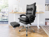 New Markus Office Chair with Footrest PU Black