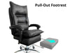 New Markus Office Chair with Footrest PU Black