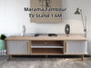 Marama Tambour TV Stand 1.6M