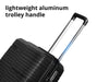 3-piece PP Luggage Set - Black