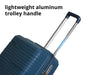 3-piece PP Luggage Set - Ice Blue