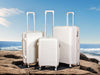 3-piece PP Luggage Set - Creamy White