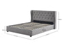 DS Keron Storage Queen Bed Frame - Grey