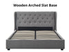 DS Keron Storage Queen Bed Frame - Grey