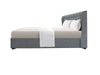 Keron Storage Queen Bed Frame - Grey