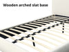 Chelsy Boucle Queen Bed Frame - Beige