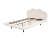 DS Joleen Bed Frame Queen Boucle Cream