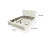 Resica Boucle Queen Bed Frame - Beige