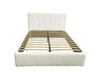 Resica Boucle Queen Bed Frame - Beige