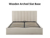 Shawnee Storage Queen Bed Frame - Linen Beige