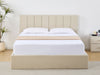 Shawnee Storage Queen Bed Frame - Linen Beige