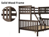 New Chico Wooden Triple Bunk Walnut