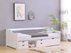 Herb Daybed with Drawers White