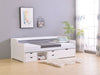 Herb Daybed with Drawers White