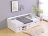 Herb Daybed with Drawers White