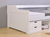 Herb Daybed with Drawers White