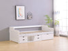 Herb Daybed with Drawers White