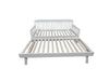 Karlan Daybed with Trundle Bedframe White