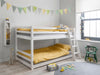 DS Polli Mid-Sleeper Bunk Bed White