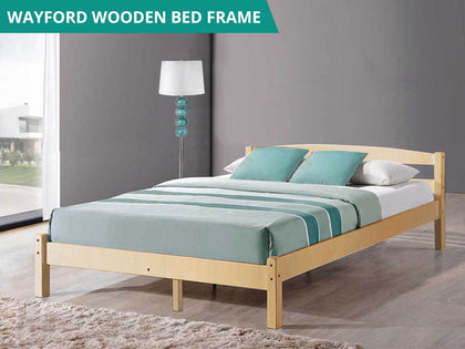 Wayford Double Bed Frame - Natural