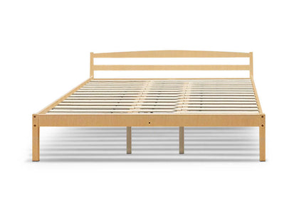 Wayford King Bed Frame - Natural