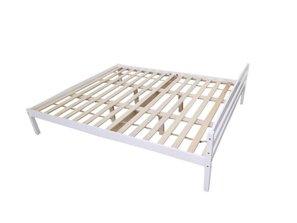 Wayford King Bed Frame - White