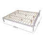 Wayford King Bed Frame - White