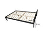 Wayford King Single Bed Frame - Wooden Black