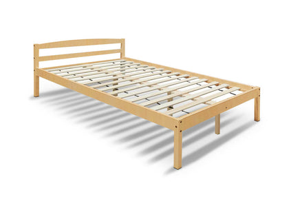 Wayford King Single Bed Frame - Natural