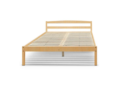 Wayford King Single Bed Frame - Natural