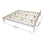 Wayford Queen Bed Frame - Wooden White