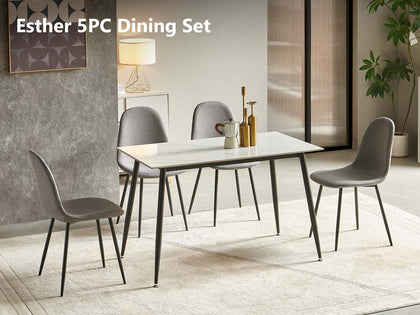 DS Esther 5PC Dining Set