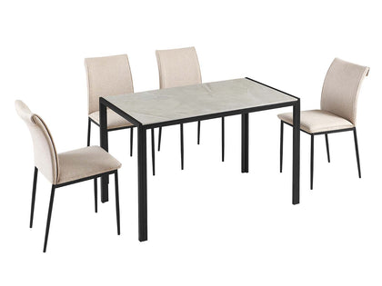 DS Issac 5PC Dining Set