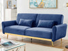 DS Limpley Sofa Bed Velvet Blue