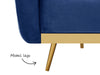 DS Limpley Sofa Bed Velvet Blue