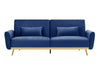 DS Limpley Sofa Bed Velvet Blue