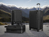 3-piece Front Open Luggage Set - Black