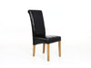 Giesle PU Dining Chair x2 Black