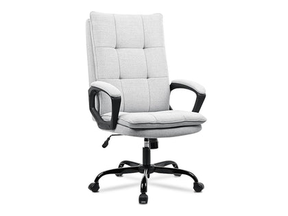 Claire Office Chair Linen Light Grey