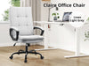 Claire Office Chair Linen Light Grey