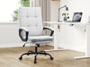 Claire Office Chair Linen Light Grey