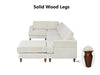 DS Sondra Corduroy Combination Sofa Set Beige