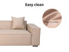 Loretta Sofa PU Beige